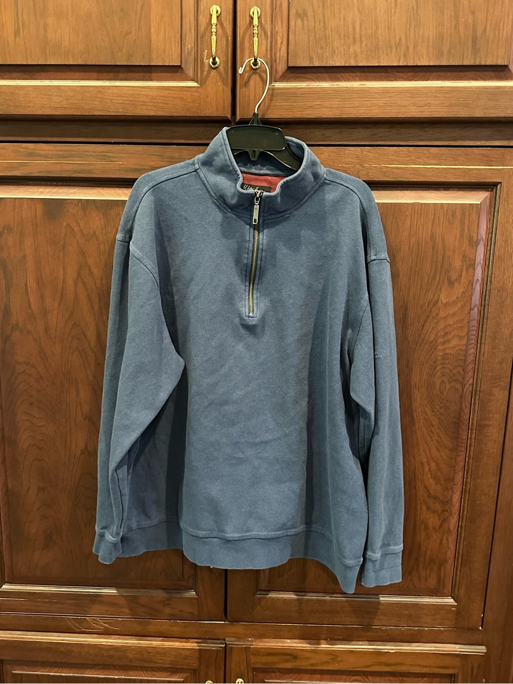 Men’s blue Walter Hagen golf quarter zip sz XL